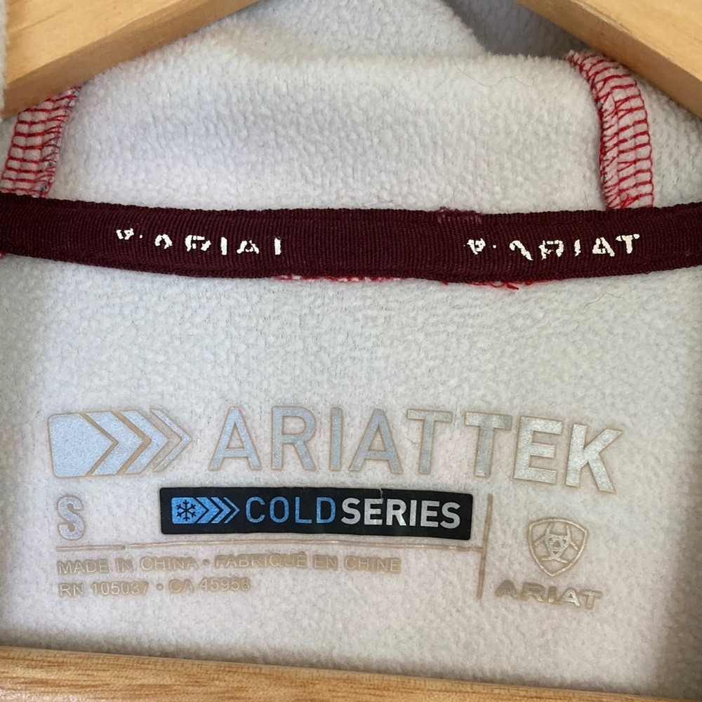 AriatTEK Mens Cold Series Striped Hoodie Size Small Vibrant Colors Performance - Picture 2 of 12